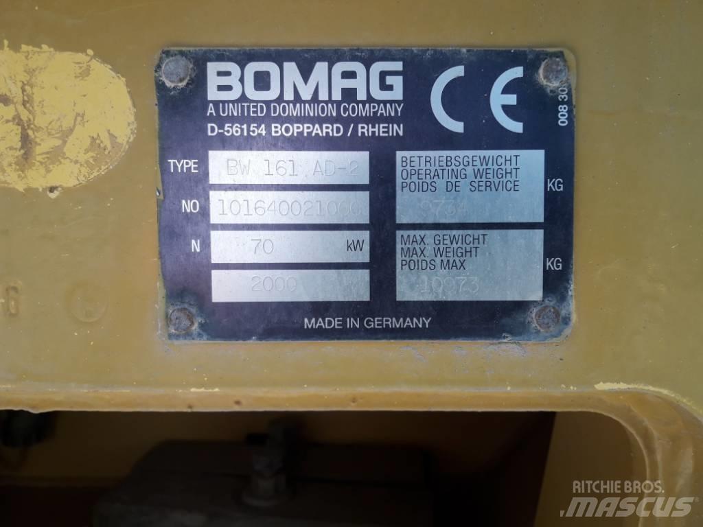 Bomag BW161AD-2 Двойни барабанни ролки
