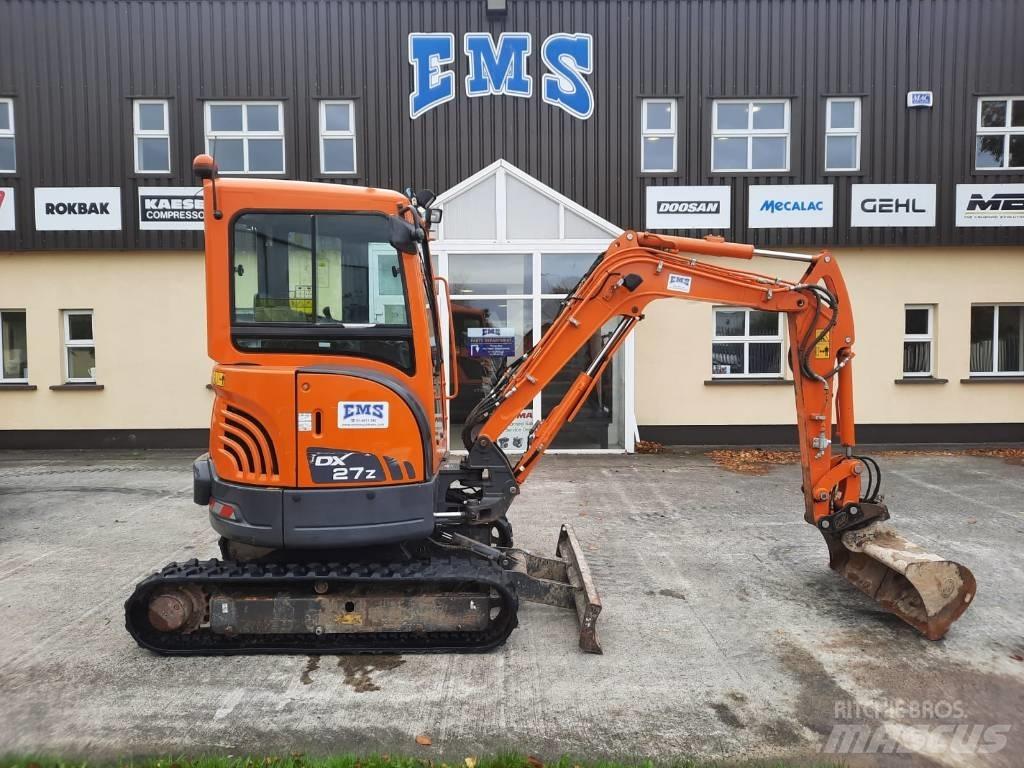 Doosan DX 27 Z Мини екскаватори < 7 т
