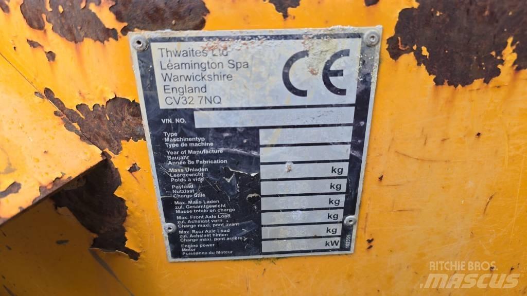 Thwaites 3 ton Странични самосвали