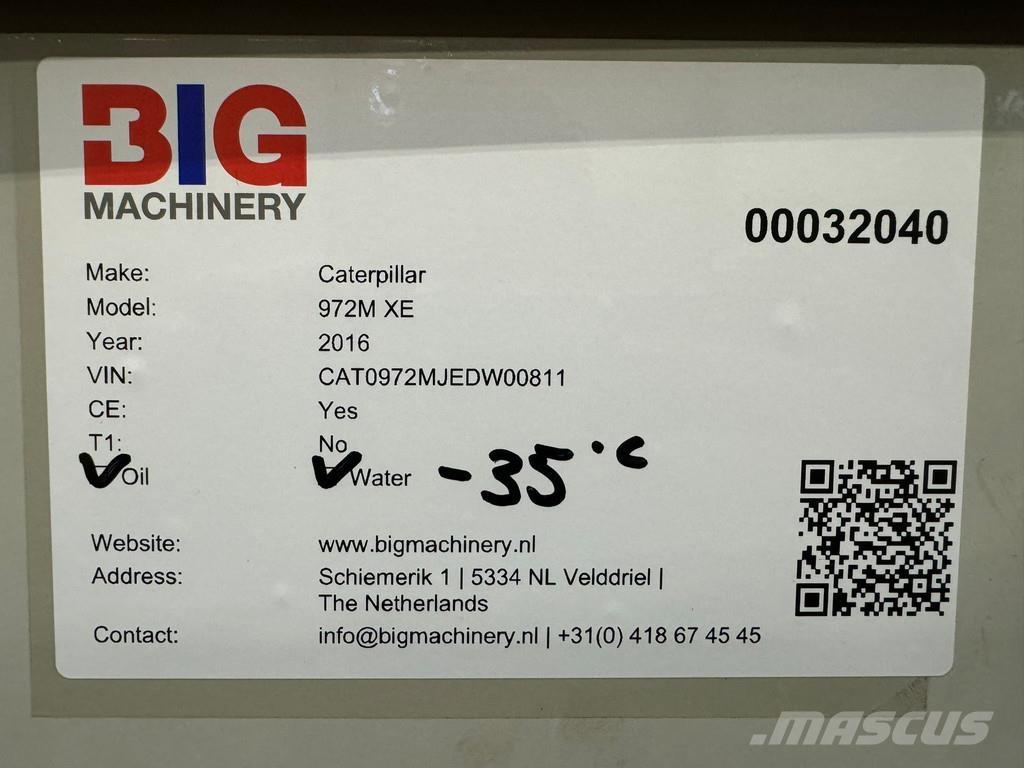 CAT 972M XE Колесни товарачи