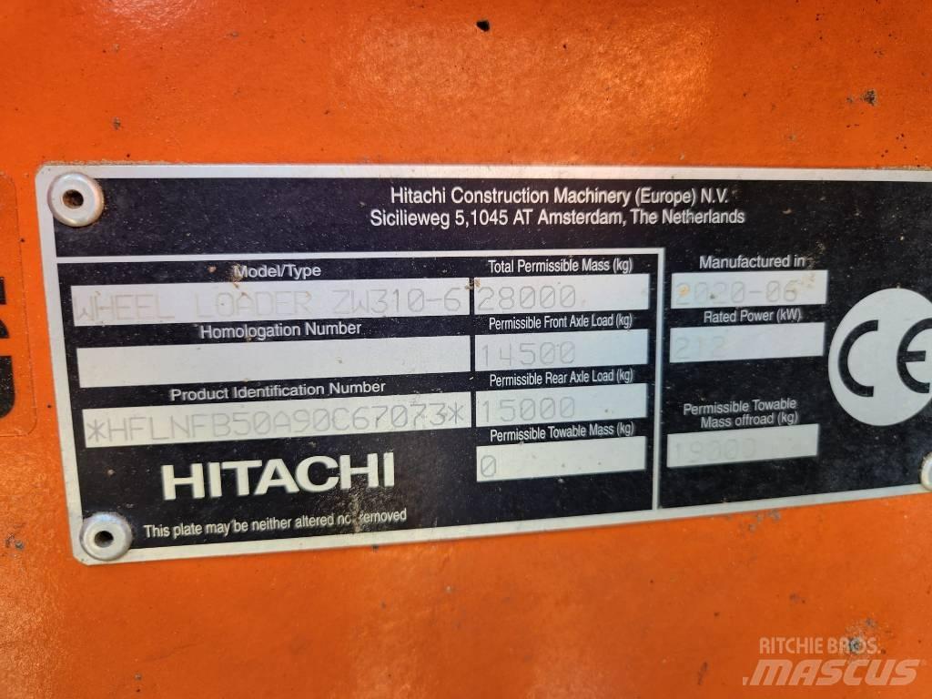 Hitachi ZW310-6 Колесни товарачи