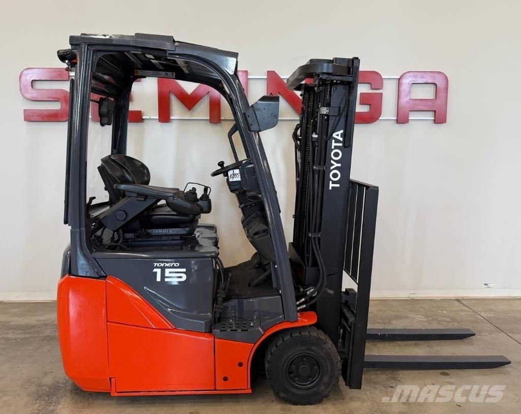 Toyota 10995 - 8FBET15 Електрически вилични кари-повдигачи