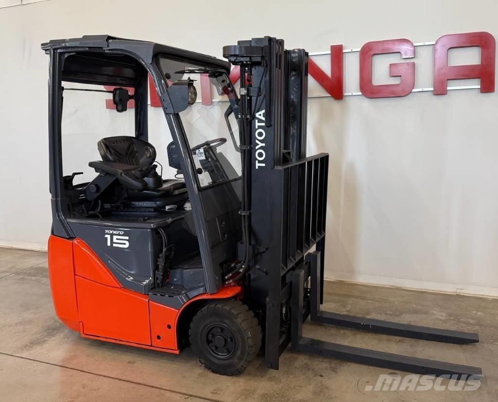 Toyota 10995 - 8FBET15 Електрически вилични кари-повдигачи