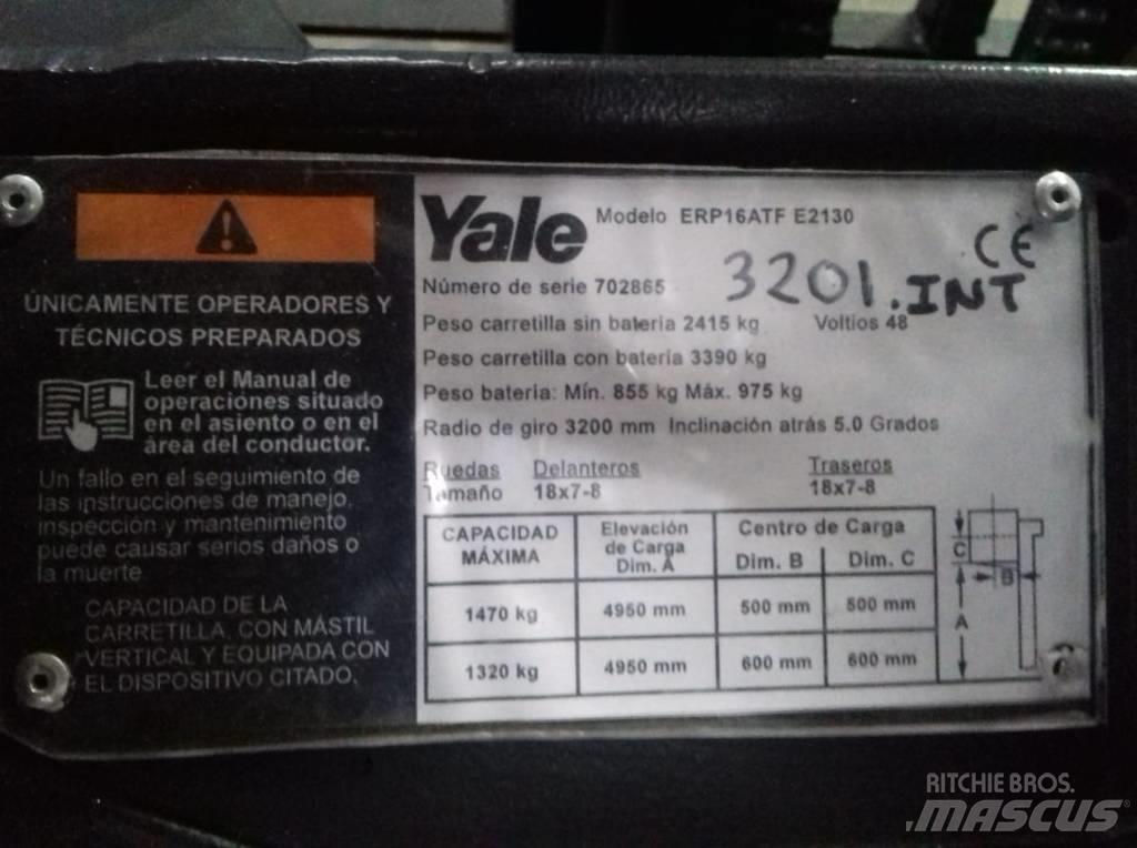 Yale ERP 16ATF Електрически вилични кари-повдигачи