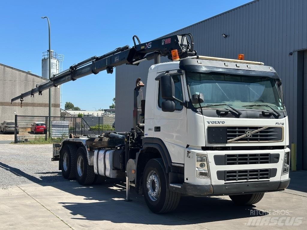 Volvo FM 12 380 Камиони с кран с кука