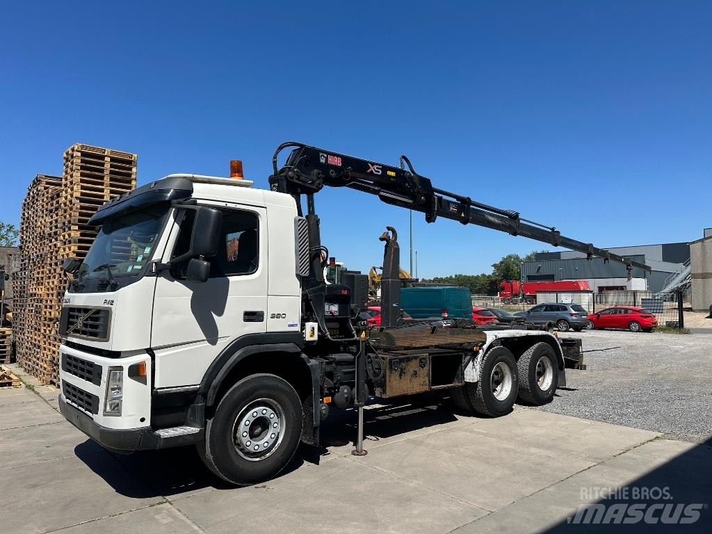 Volvo FM 12 380 Камиони с кран с кука