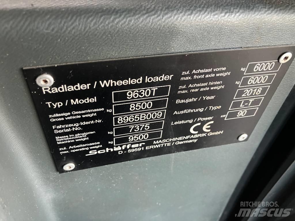 Schäffer 9630T Телескопични товарачи за селското стопанство