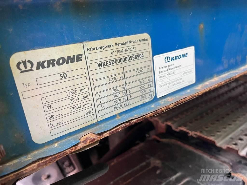 Krone SD Брезентови полуремаркета
