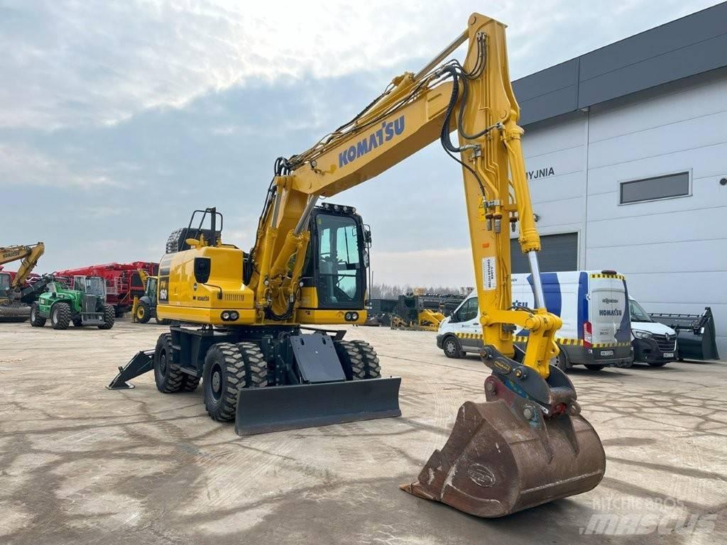 Komatsu PW160-11 Колесни екскаватори