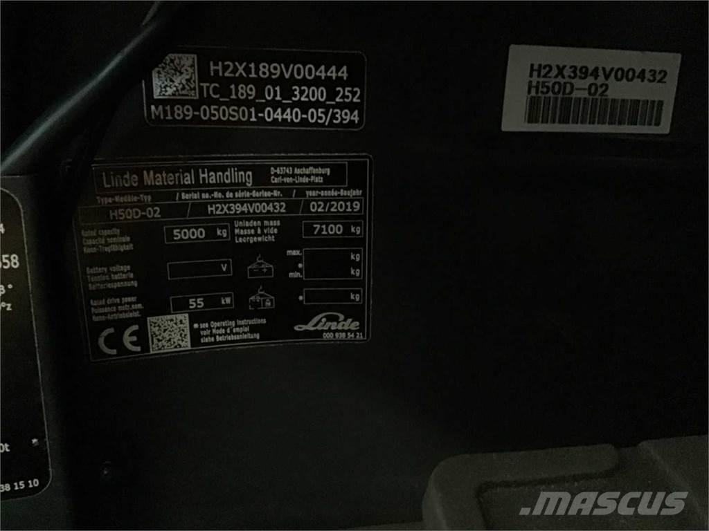 Linde H50D Дизелови камиони