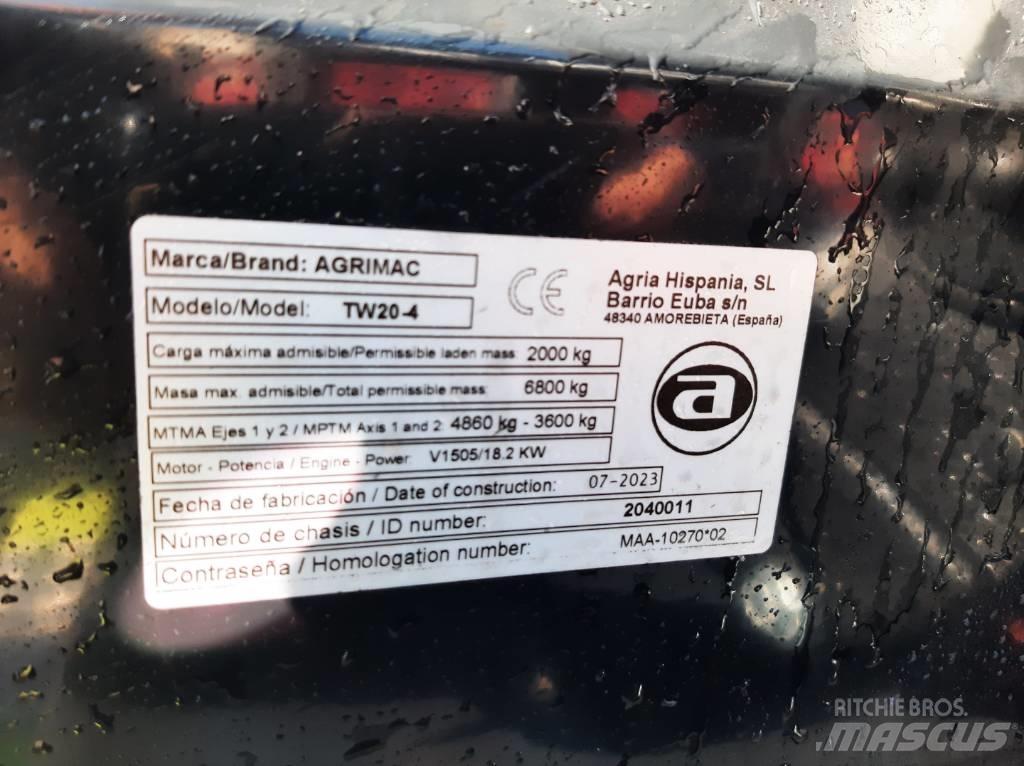 Agrimac TW20-4KL Камиони за херавни местности