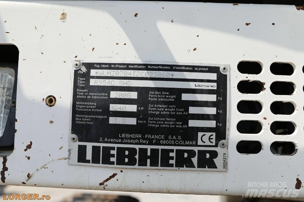 Liebherr R954 C SHD Верижен екскаватор