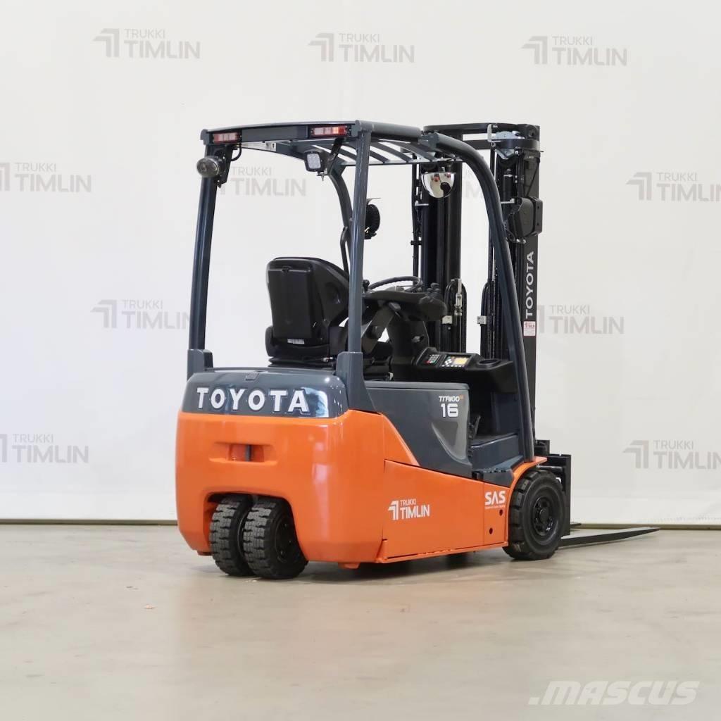 Toyota 8FBE16T Електрически вилични кари-повдигачи
