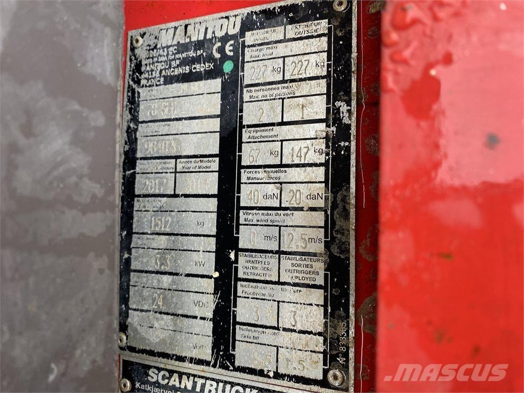 Manitou 78SEC Ножични работни платформи