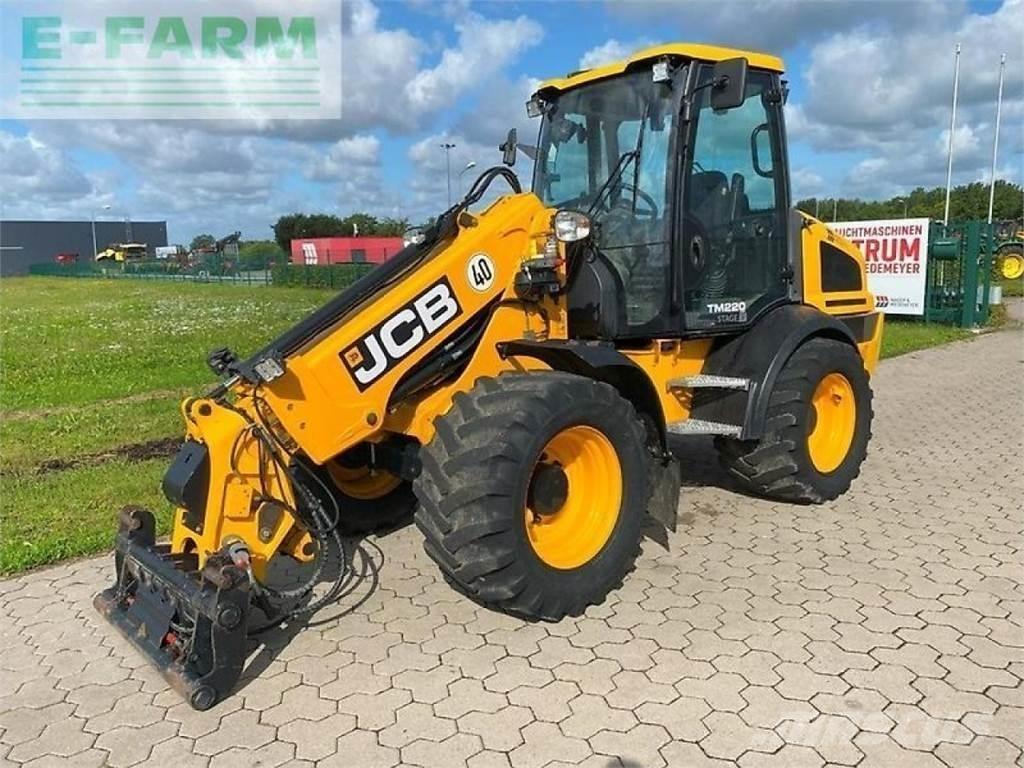 JCB tm 220 - 40 km/h Телескопични товарачи за селското стопанство