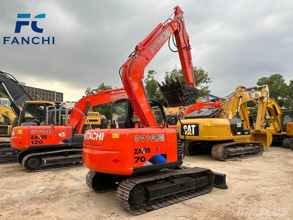 Hitachi zx70 Мини екскаватори < 7 т