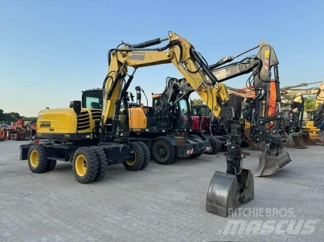 Yanmar B 110 W Колесни екскаватори