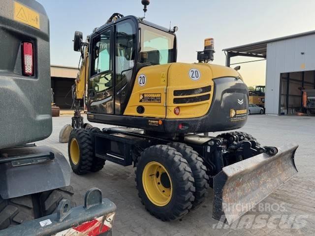 Yanmar B 110 W Колесни екскаватори