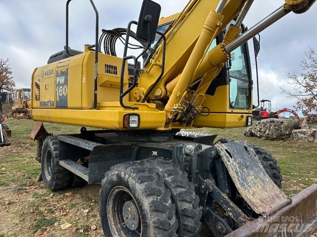 Komatsu PW 160-7E0 Колесни екскаватори