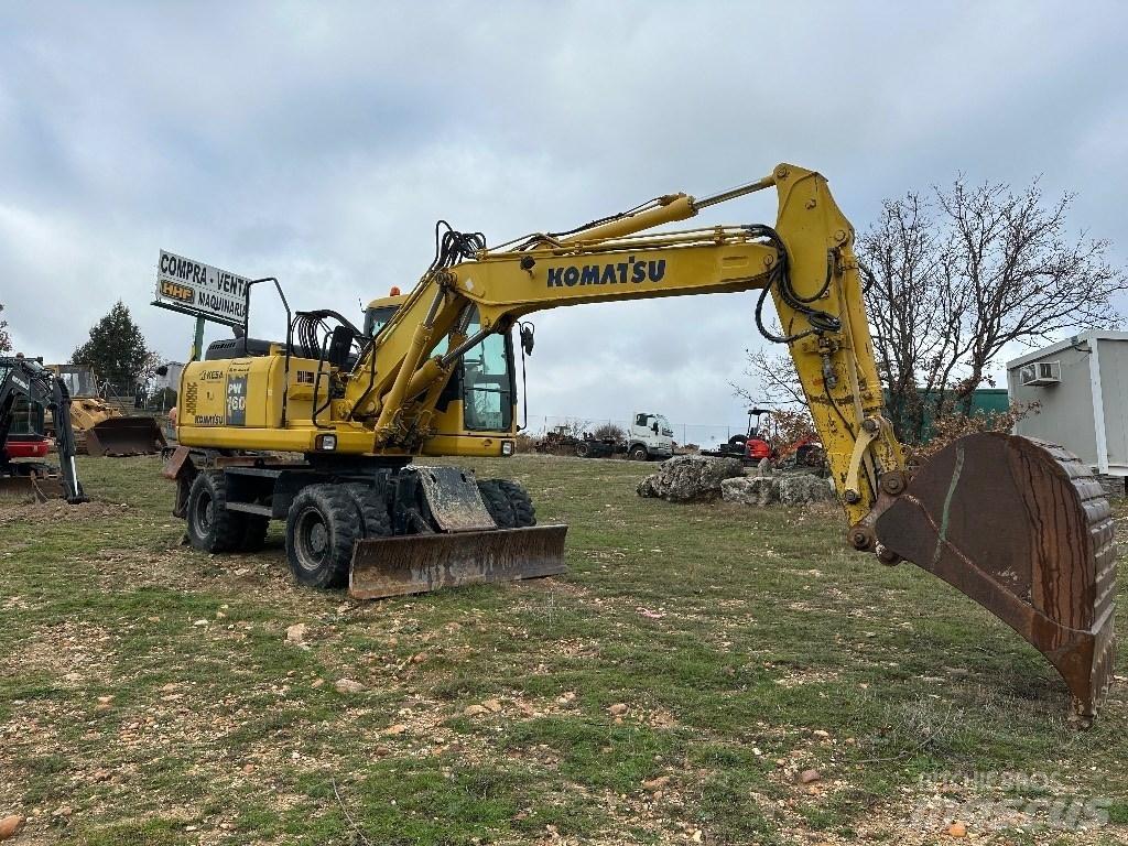 Komatsu PW 160-7E0 Колесни екскаватори
