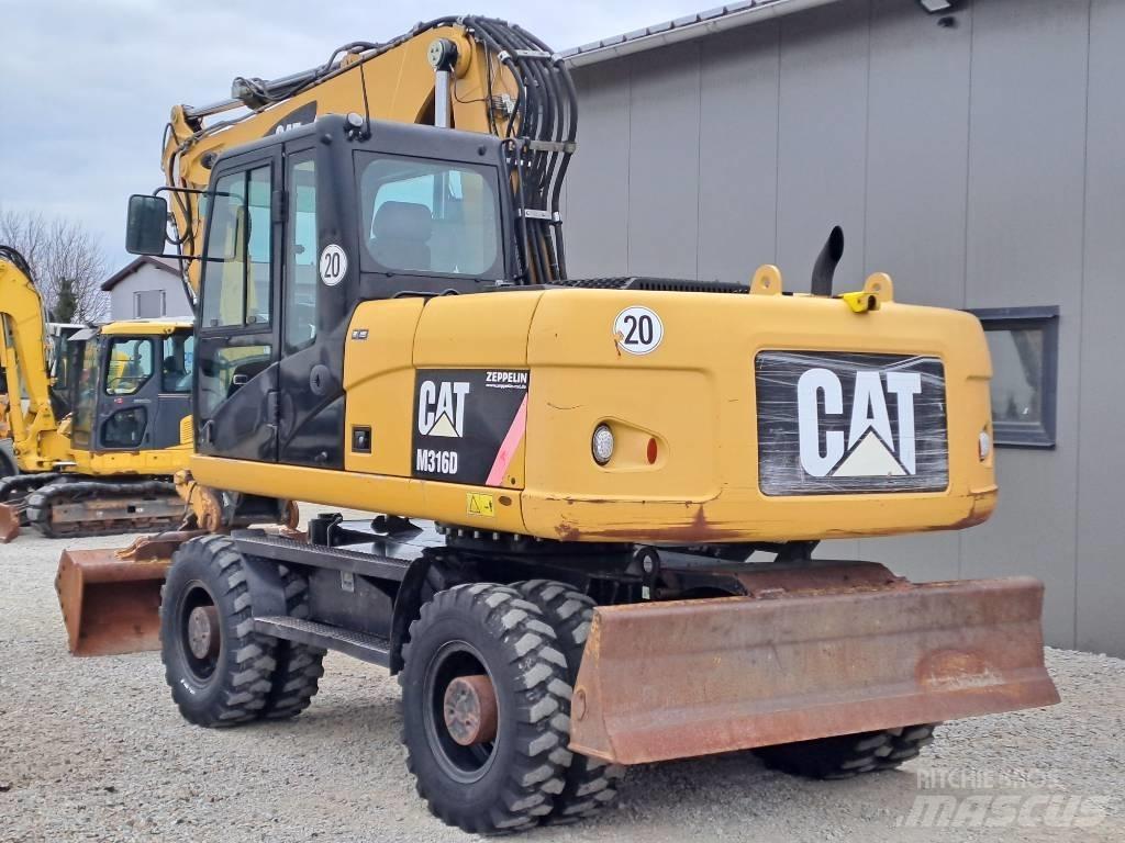 CAT M 316 D Колесни екскаватори