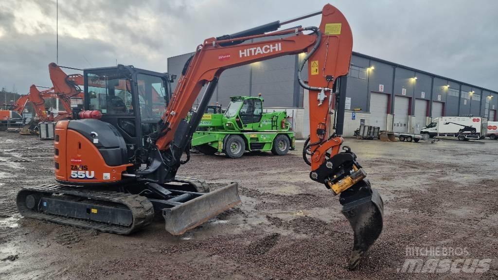 Hitachi ZX55-6CLR Мини екскаватори < 7 т