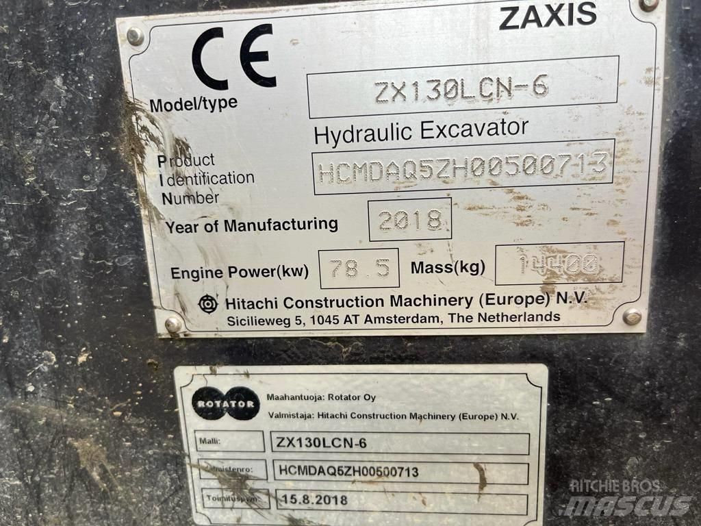 Hitachi ZX130LCN-6 Верижен екскаватор