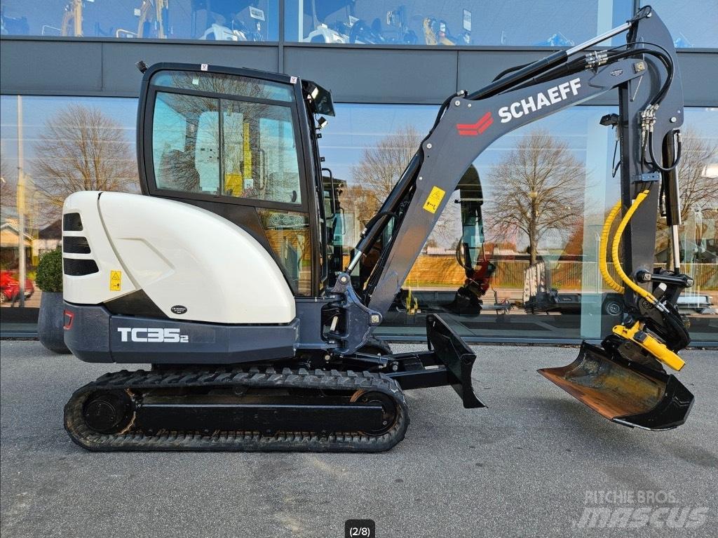 Terex tc35-2 Мини екскаватори < 7 т