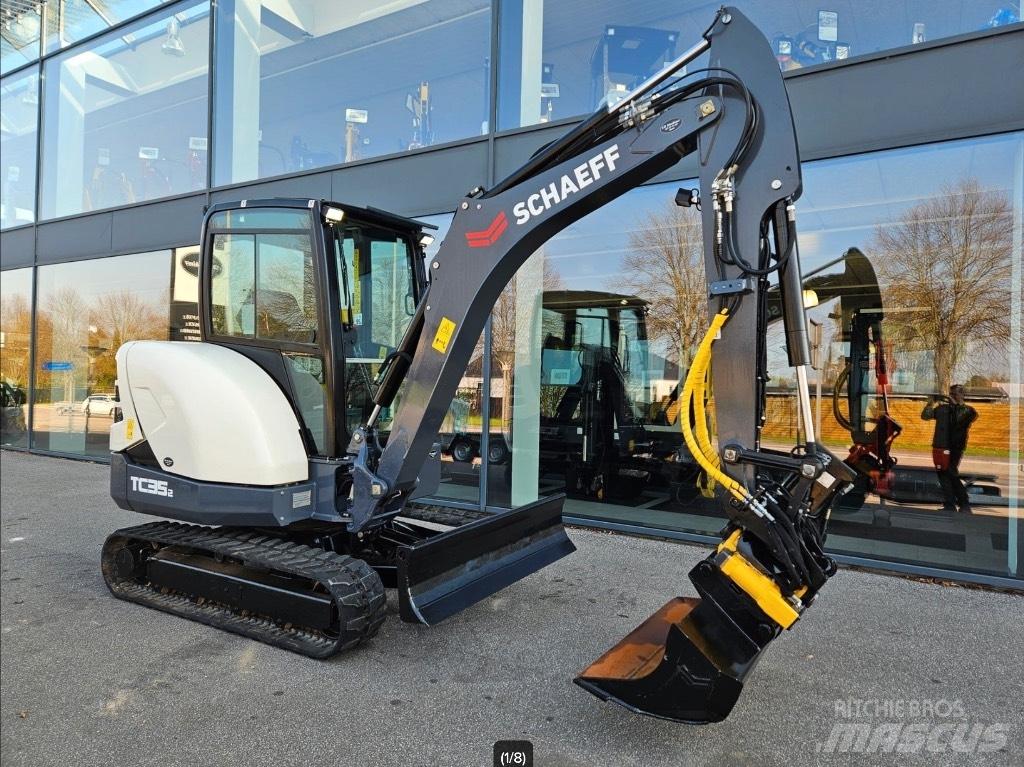 Terex tc35-2 Мини екскаватори < 7 т