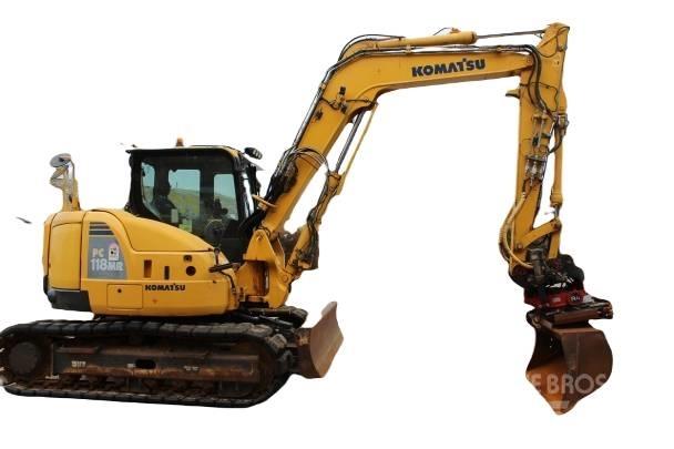 Komatsu PC 118 MR-8 Стрели и рамена
