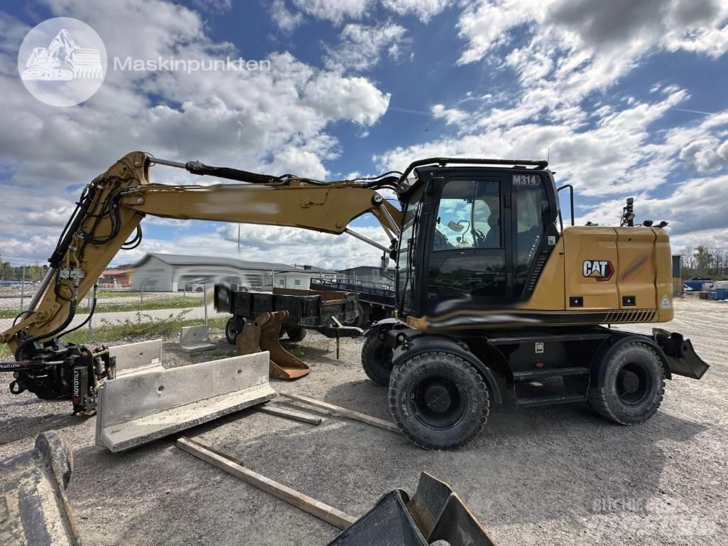 CAT M 314 Колесни екскаватори