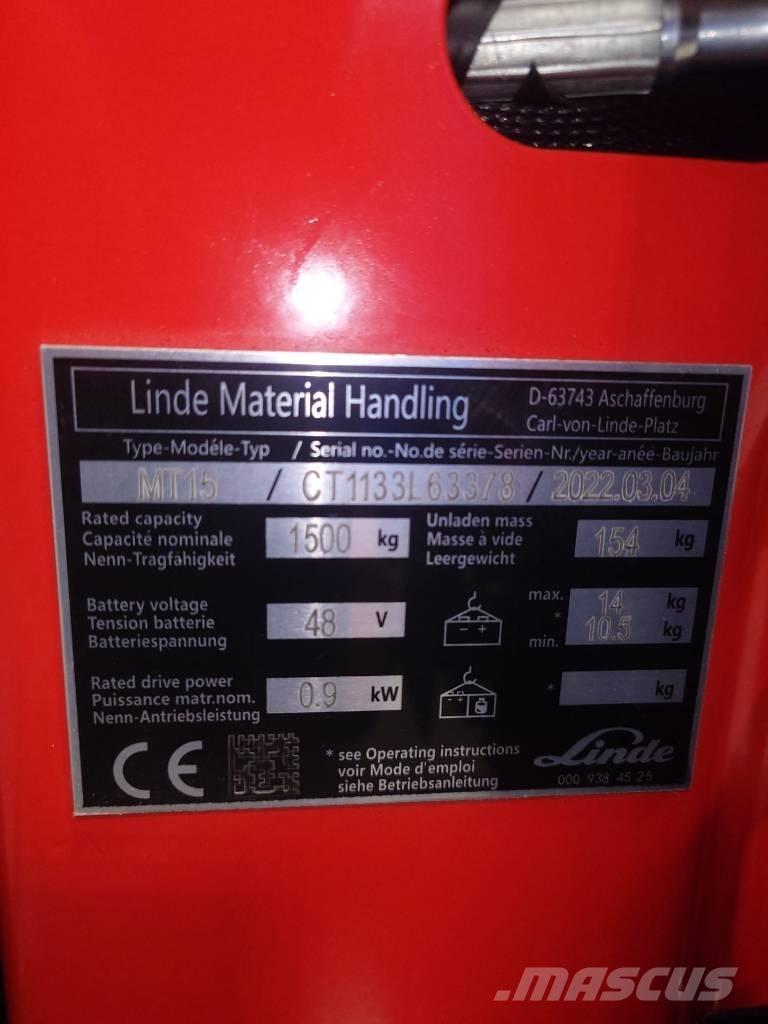 Linde MT15/1133 Нископовдигач