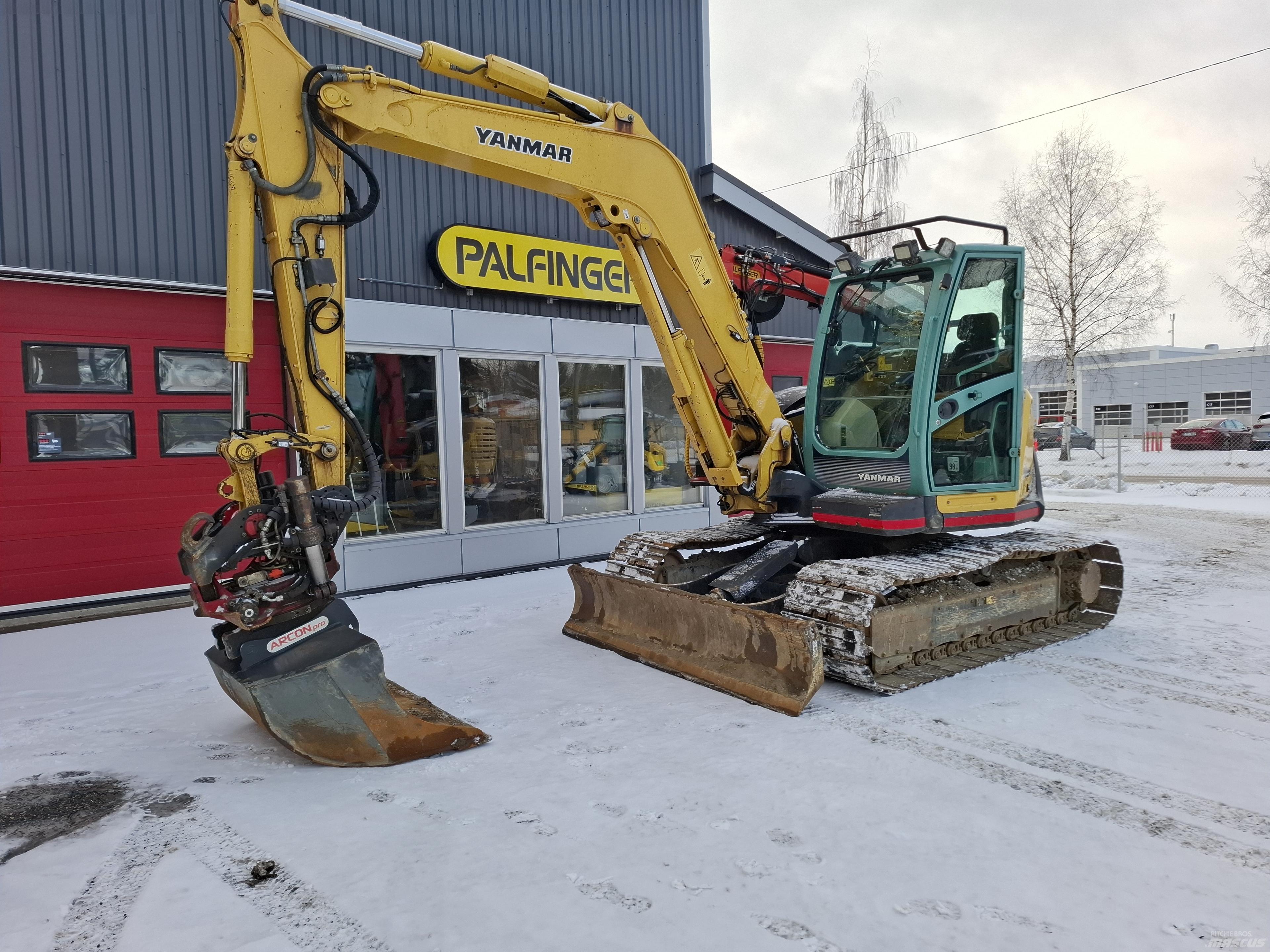 Yanmar SV100-1A Средни екскаватори 7т - 12т