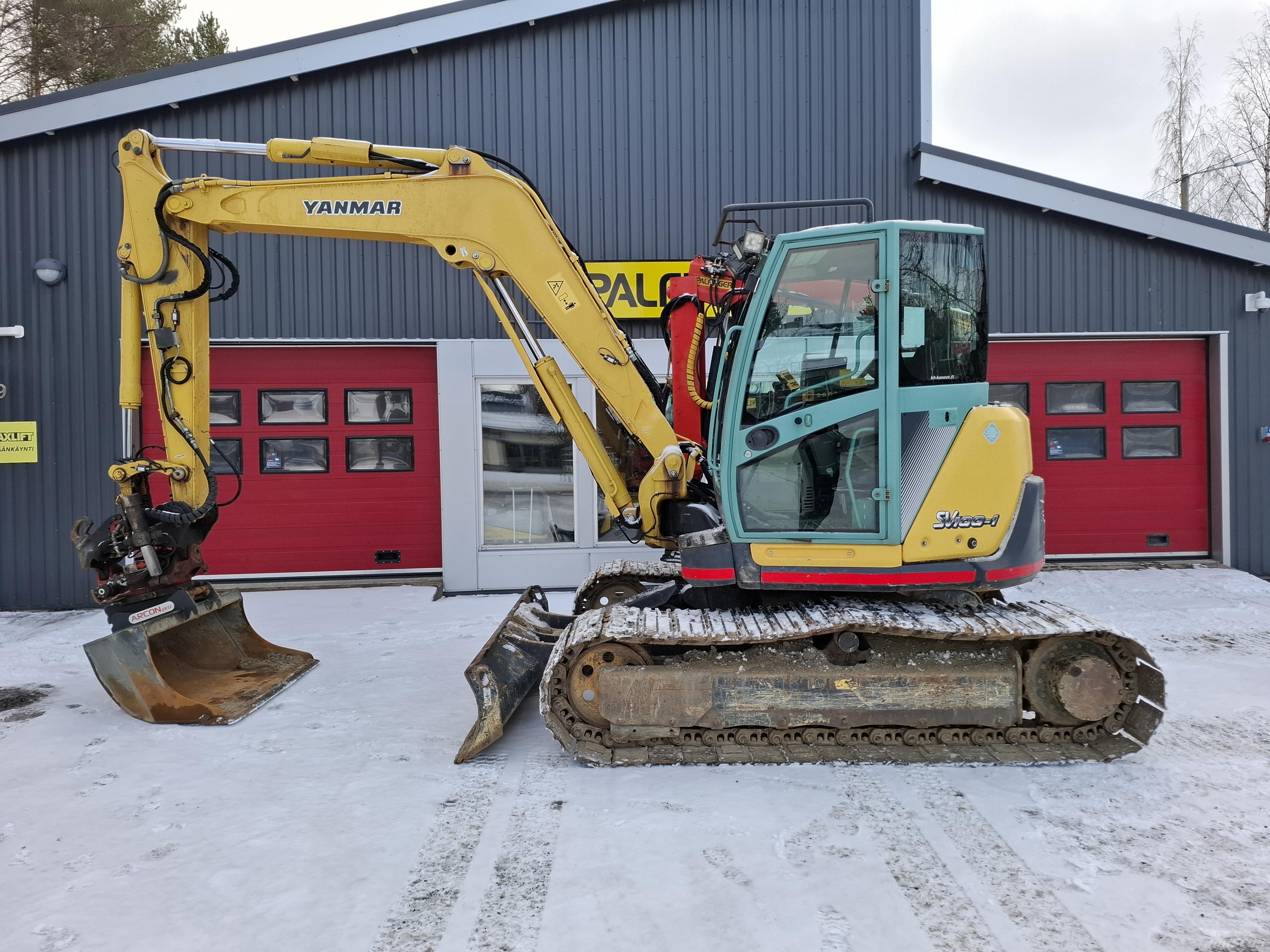 Yanmar SV100-1A Средни екскаватори 7т - 12т