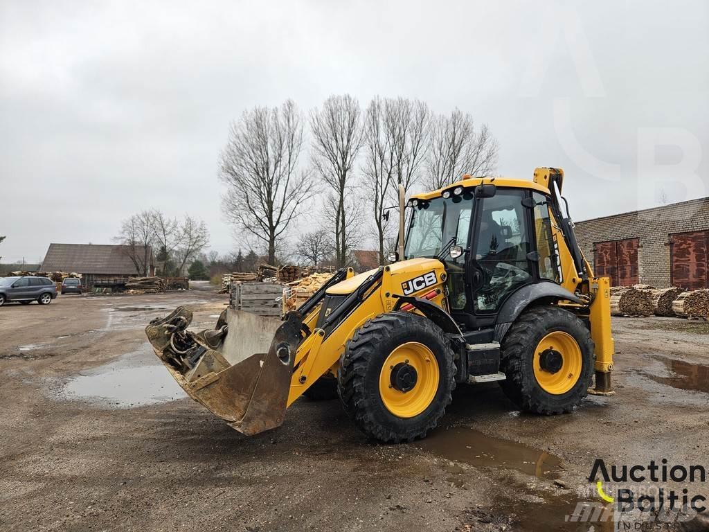 JCB 4 CX Товарач със заден ексватор