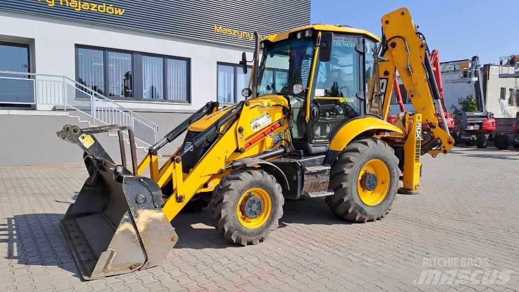 JCB 3 CX Товарач със заден ексватор