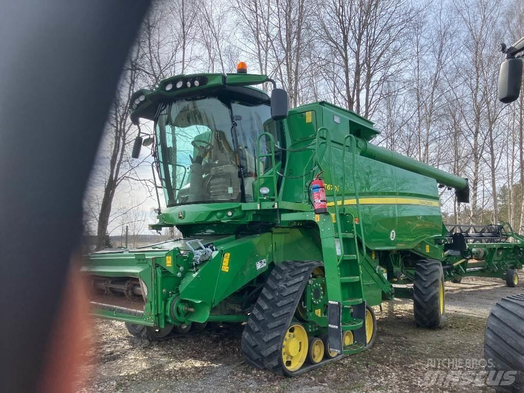 John Deere 670i Комбайни