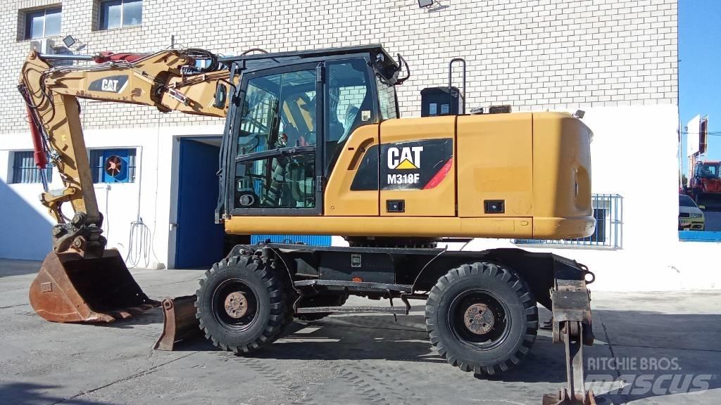 CAT M318F Колесни екскаватори