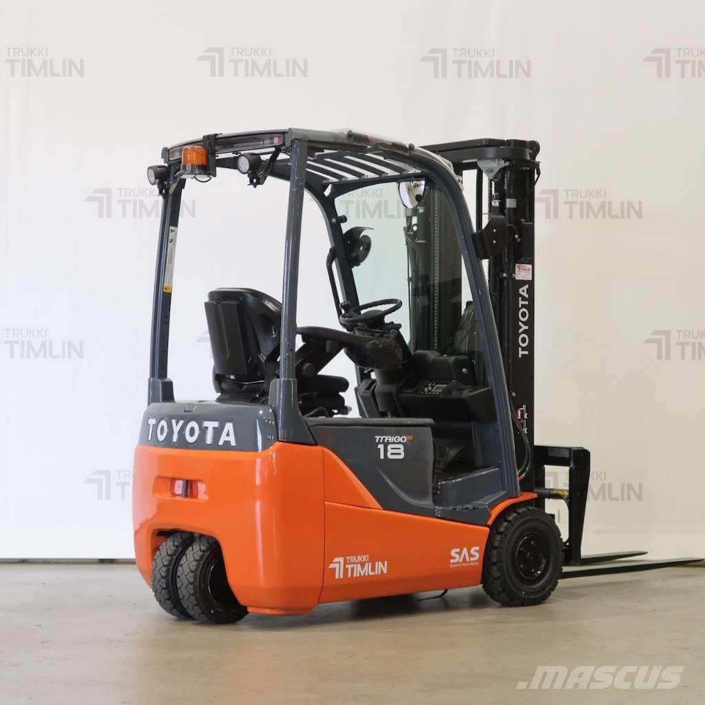 Toyota 8FBEK18T Електрически вилични кари-повдигачи