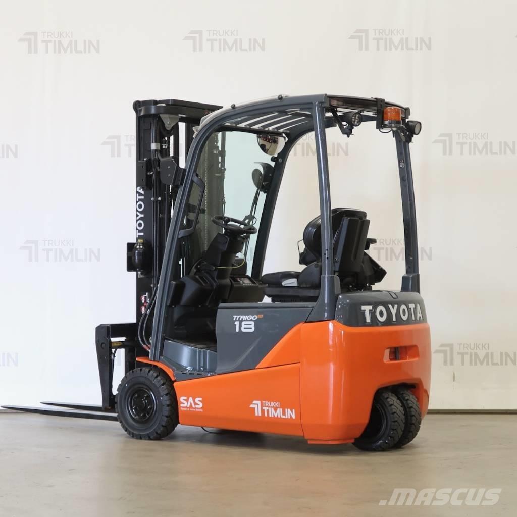 Toyota 8FBEK18T Електрически вилични кари-повдигачи