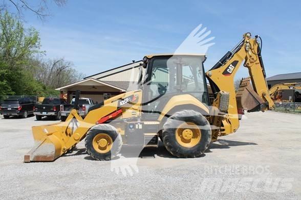 CAT 420F2 Товарач със заден ексватор