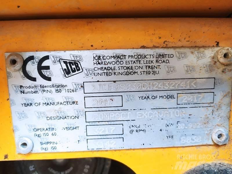 JCB 8030 ZTS Мини екскаватори < 7 т