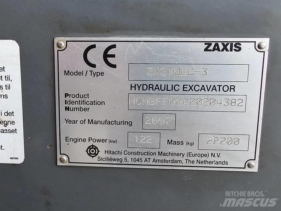 Hitachi ZX 210 LC-3 Верижен екскаватор