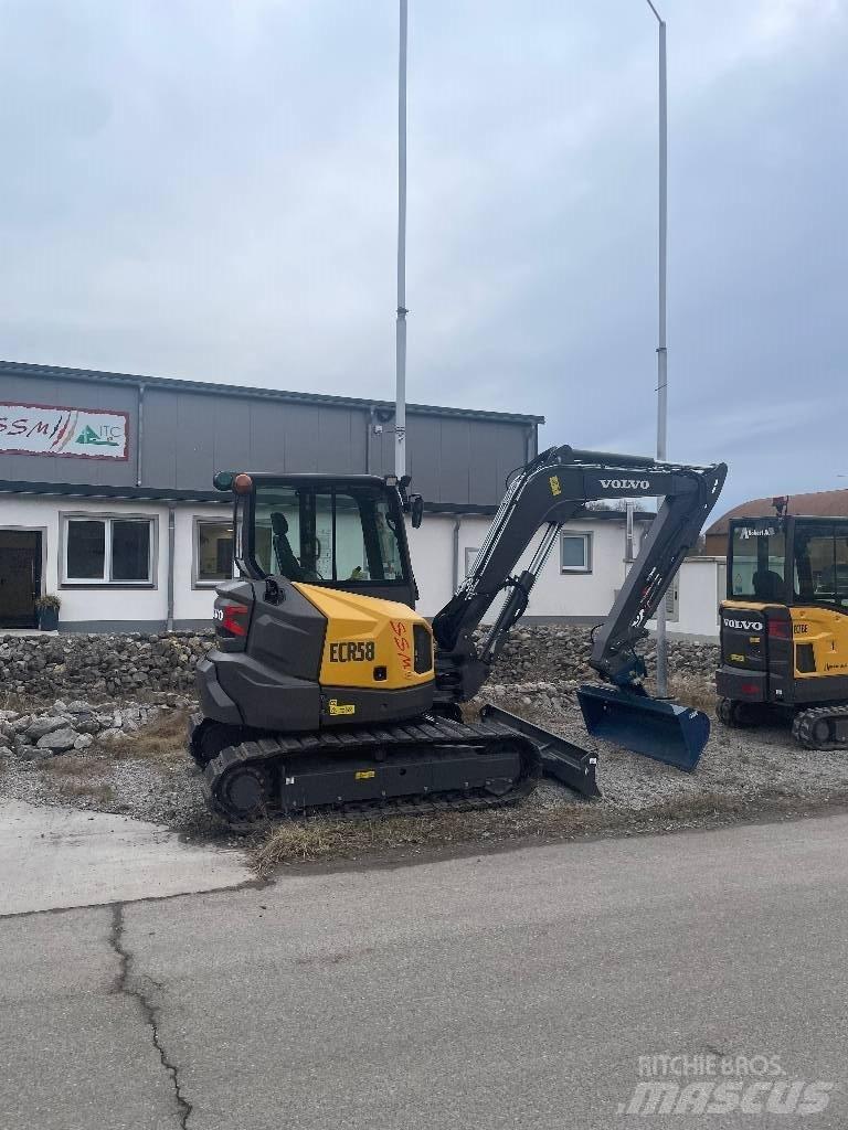 Volvo ECR 58 F Мини екскаватори < 7 т