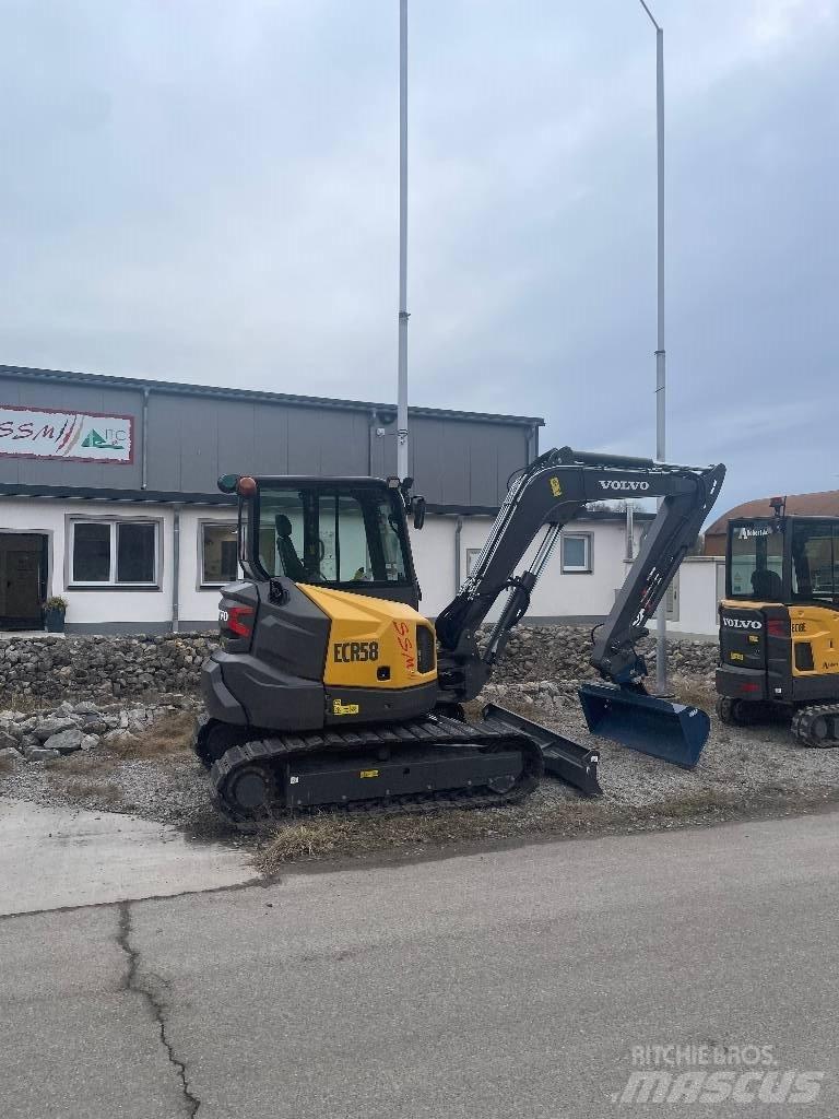 Volvo ECR 58 F Мини екскаватори < 7 т