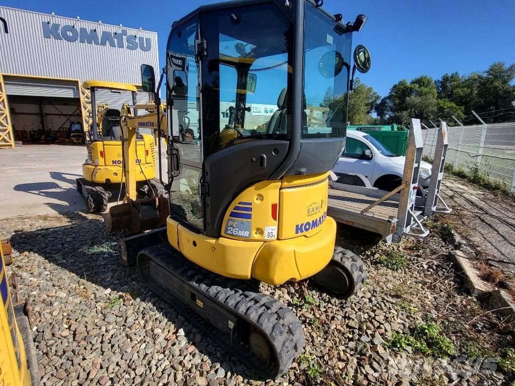 Komatsu PC26MR-5 Мини екскаватори < 7 т