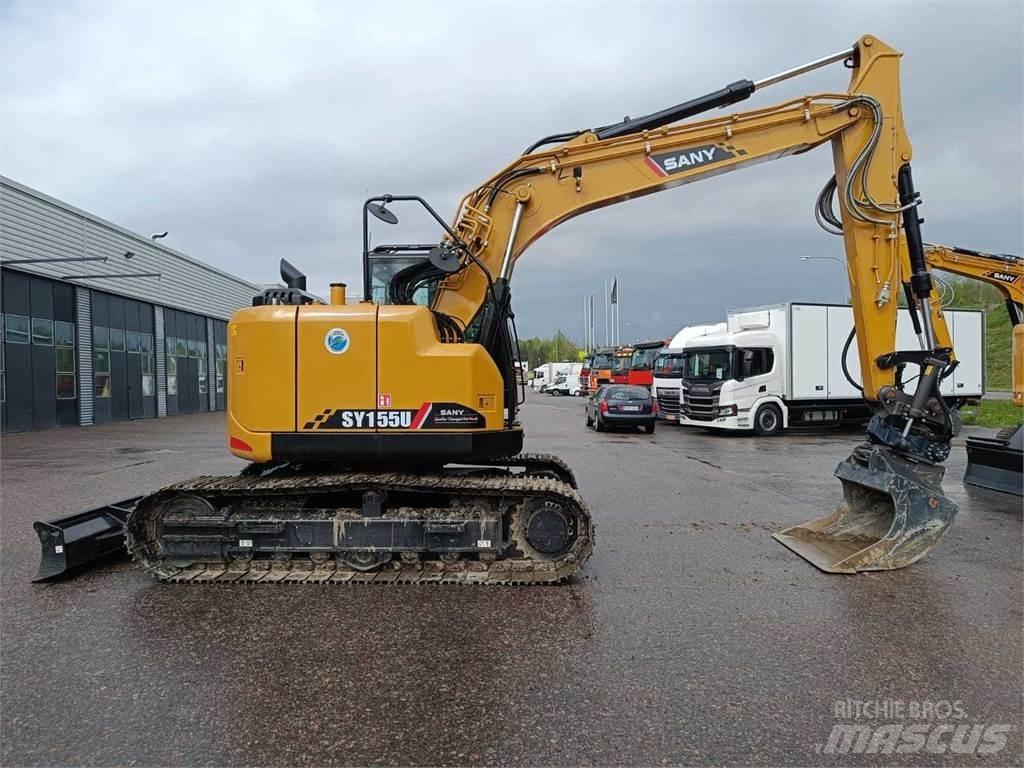 Sany SY155U Верижен екскаватор