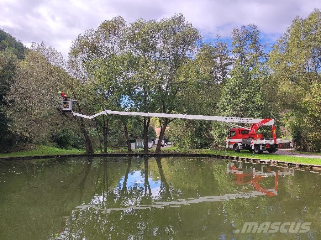 Palfinger TKA 28 KS Моторизирани платформи с талига