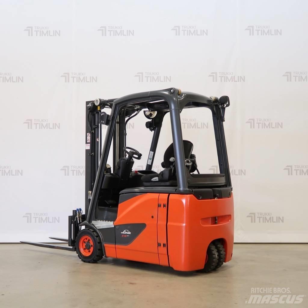 Linde E16H-02 Електрически вилични кари-повдигачи
