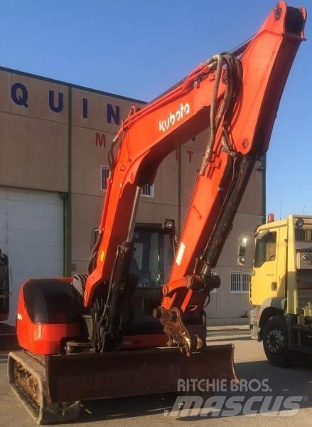 Kubota KX 080-4 Средни екскаватори 7т - 12т